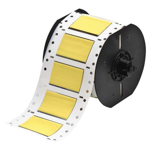 Brady 2" x 1-1/4" Yellow Wire Marking Sleeves, B33-750-2-342YL - B33-750-2-342YL