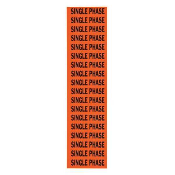Brady Voltage Card, 18 Marker, 1-Phase - 44329