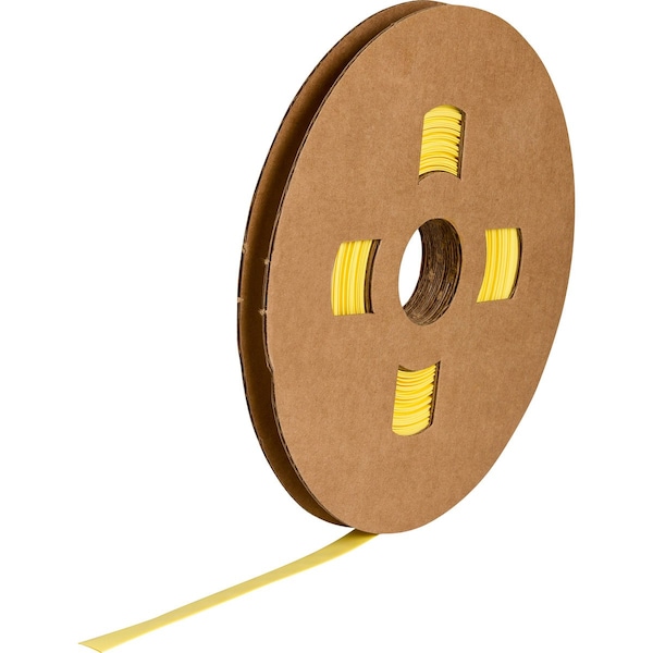 Brady BradyPrinter Series PermaSleeve PVDF Wire Marker Sleeves, 0.25 in. Dia x 90' L, Yellow - HT-C-250-YL