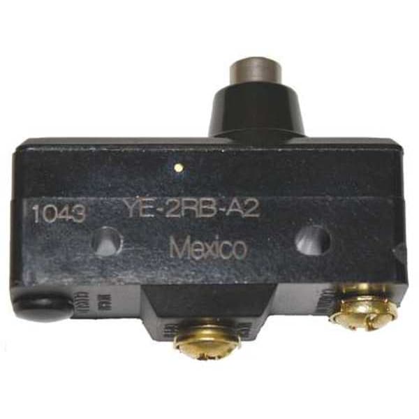 Interruptor de Acción Rápida Industrial Honeywell, Pin, Actuador de Émbolo, 1NO, Clasificación de Contacto de 25A @ 240V AC - YE-2RB-A2