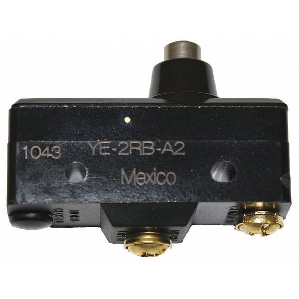 Interruptor de Acción Rápida Industrial Honeywell, Pin, Actuador de Émbolo, 1NO, Clasificación de Contacto de 25A @ 240V AC - YE-2RB-A2