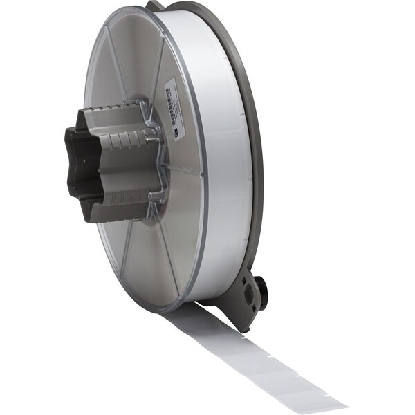 Brady A5500 Polypropylene Wire and Cable Flag Labels 1.5 in H x 1 in W White 3300/RL - A55-1-425