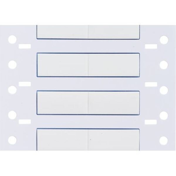 Brady 1" x 7/16" White Wire Marker, Wire Sleeve, PS-250-2-WT-2 - PS-250-2-WT-2