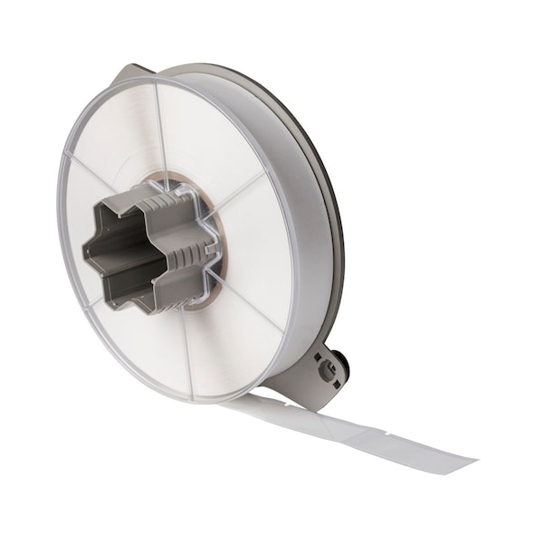 Brady A5500 PVC Tedlar Wire and Cable Flag Labels 3 in H x 1 in W White 2000/RL - A55-12-437