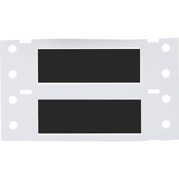 Brady Write On Black Wire Marker Sleeves, PermaSleeve(R) Polyolefin, HX-375-2-BK - HX-375-2-BK