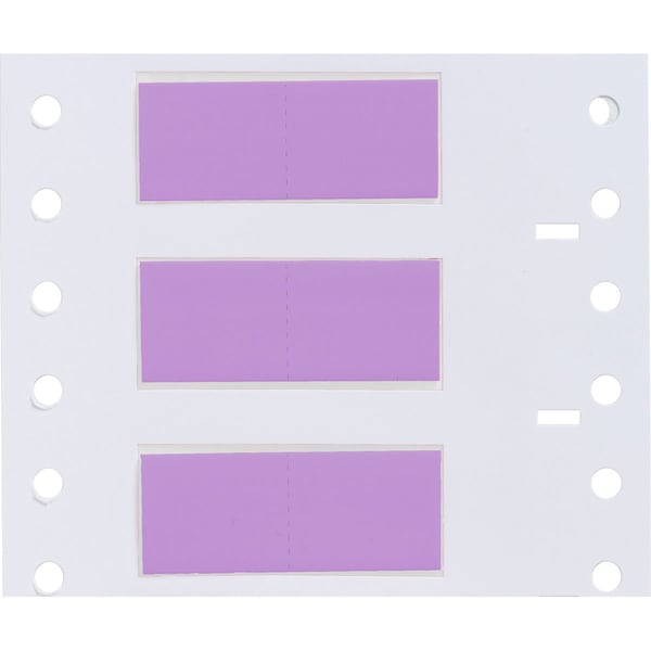 Brady Write On Violet Wire Marker Sleeves, PermaSleeve(R) Polyolefin, PS-375-150-VT-S-2 - PS-375-150-VT-S-2