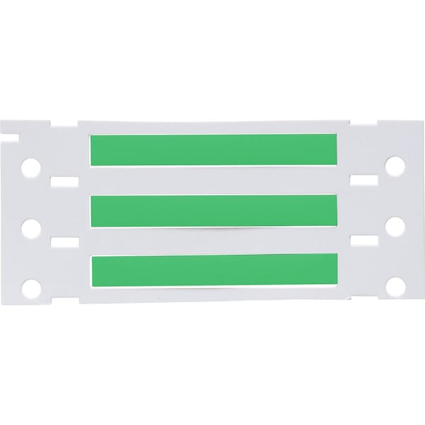 Brady PermaSleeve HX Heat Shrink Double Sided Wire Marking Sleeves, 0.125 in.x 2 in. W, Green, 10000/RL - 2HX-125-2-GR-J