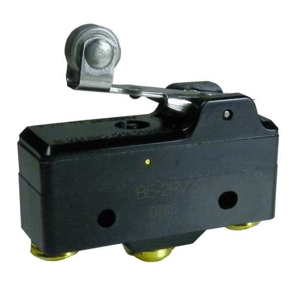 Interruptor de Acción Rápida Industrial Honeywell, Palanca, Actuador de Rodillo, SPDT, Calificación de Contacto 20A @ 480V AC - BA-2RV22-A2