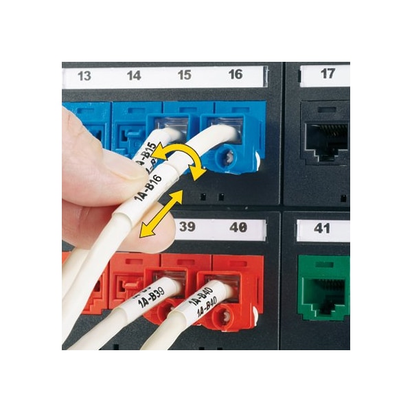 Panduit Therm Trans, Turn-Tell, Vinyl, 1.00" W X - R100X400V1T
