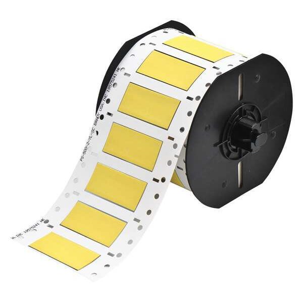 Brady 2" x 27/32" Yellow Wire Marking Sleeves, B33-500-2-342YL - B33-500-2-342YL