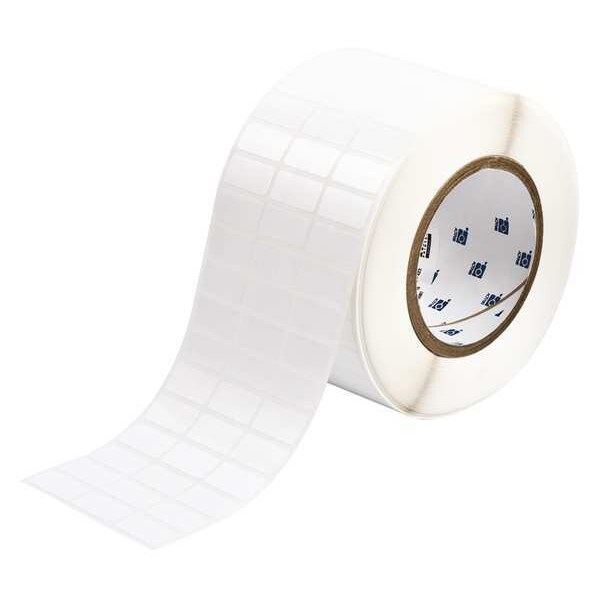 Brady 1" x 1/2" White Label, Polyester, THT-5-423-10 - THT-5-423-10