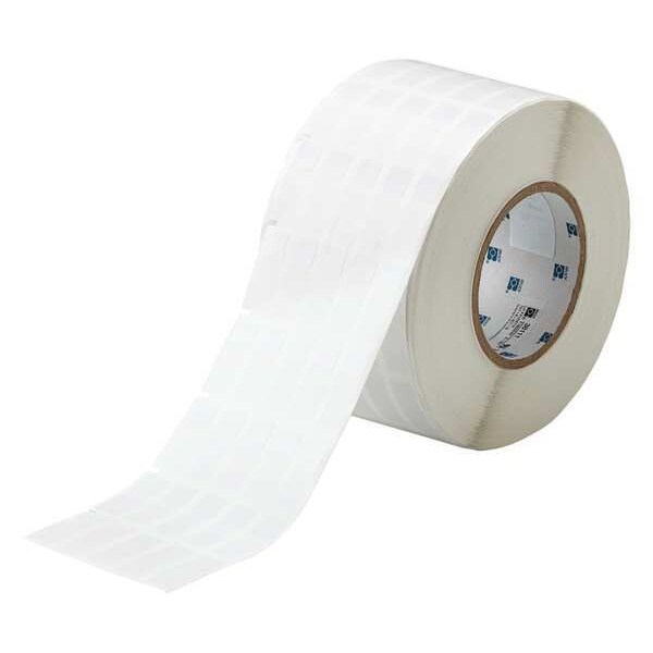Brady 1/2" x 1-7/16" White on Translucent Label, Self Laminating Vinyl - THT-8-427-10