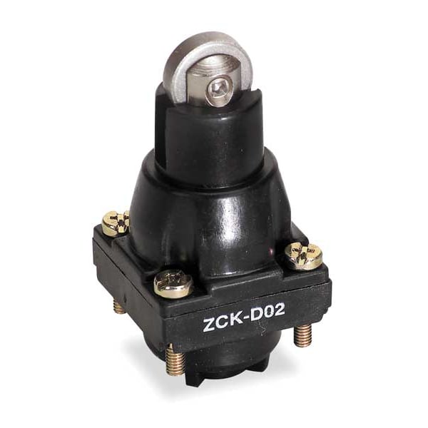 Cabeza de Interruptor Límite Telemecanique Sensors, Émbolo de Rodillo, Superior, 1.69 Pulgadas - ZCKD02