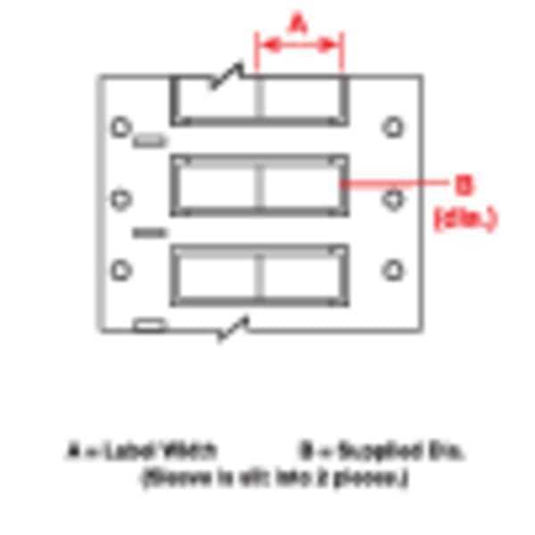 Brady 1" x 7/16" White Wire Marking Sleeves, 3FR-250-2-WT-2 - 3FR-250-2-WT-2