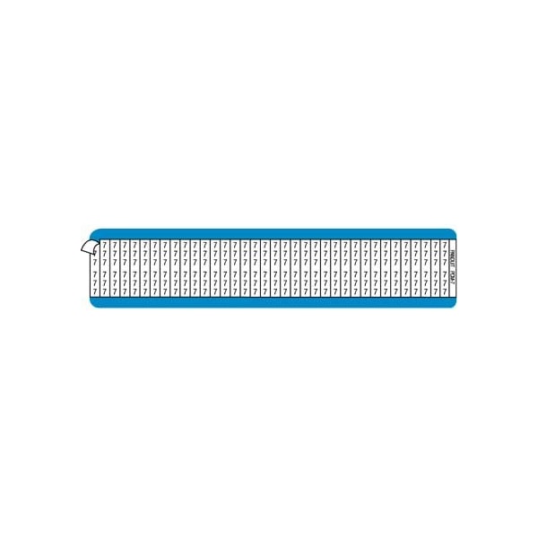 Panduit Pre-Printed WM Card, Vinyl Cloth, 0.25" - PCM-1-18