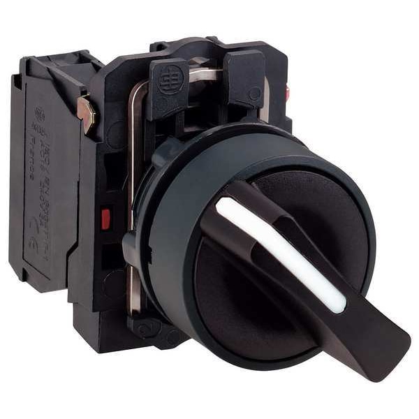 Selector Eléctrico No Iluminado Schneider Electric, 22mm, 2 Posiciones, Palanca - XB5AD25