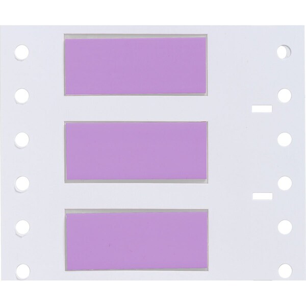 Brady 1-1/2" x 7/16" Violet Wire Marking Sleeves - PS-250-150-VT