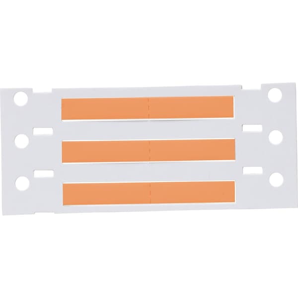 Brady PermaSleeve HX Heat Shrink Double Sided Wire Marking Sleeves, Orange, 0.187 in. Dia x 1 in. W - 2HX-187-2-OR-2