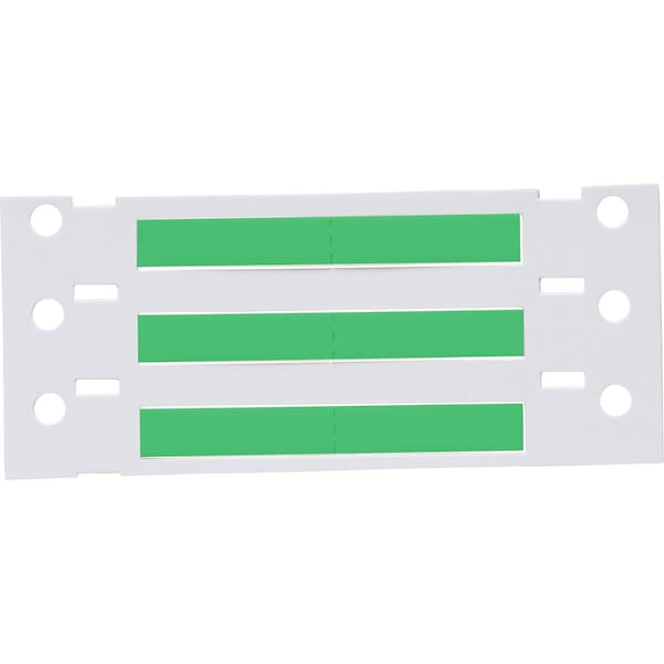 Brady PermaSleeve HX Heat Shrink Double Sided Wire Marking Sleeves, Green, 0.125 in. Dia x 1 in. W - 2HX-125-2-GR-2
