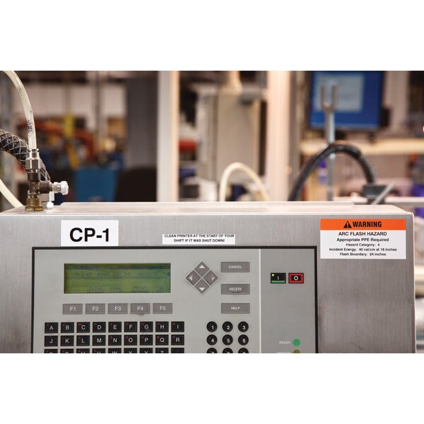 Brady Tedlar Polyvinylflouride Permanent Wire Mark Lbls 0.25in H x 0.75in W WT 5000/RL - B33-1-437