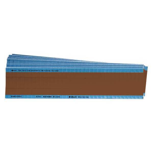 Brady Wire Markers, NEMA, Color Brown, PK25 - TWM-COL-BR-PK