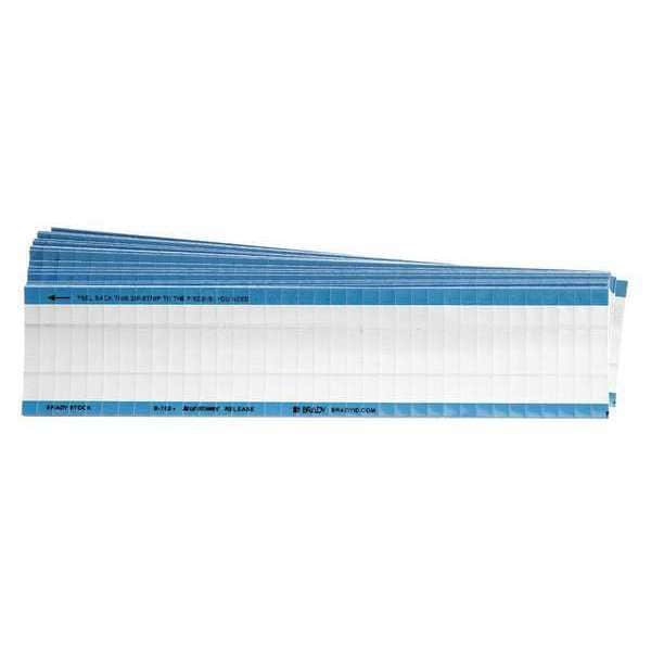 Brady Wire Markers, NEMA, Color White, PK25 - TWM-COL-WT-PK