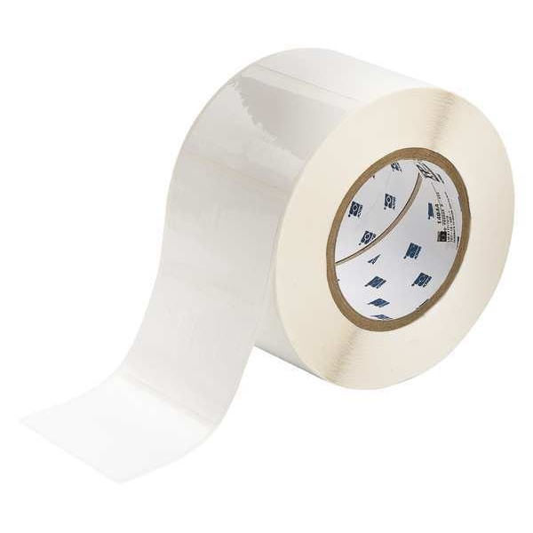 Brady 3" White Paper Label, THT-19-424-1 - THT-19-424-1