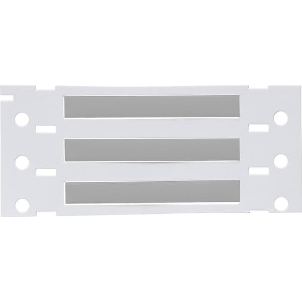 Brady PermaSleeve HX Heat Shrink Double Sided Wire Marking Sleeves, 0.187 in. x 2 in. W, Gray, Roll of 10000 - 2HX-187-2-GY-J