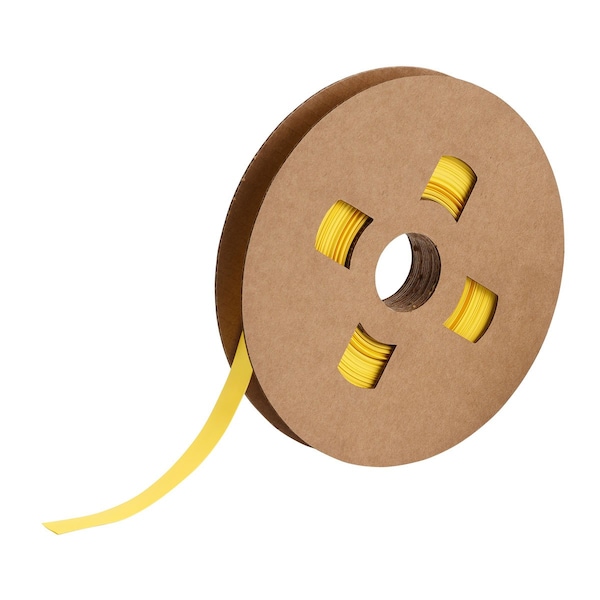 Brady PermaSleeve Low Smoke Zero Halogen Wire Marking Sleeves, 0.375 in. Dia x 75' L - LSZH-C-375-YL