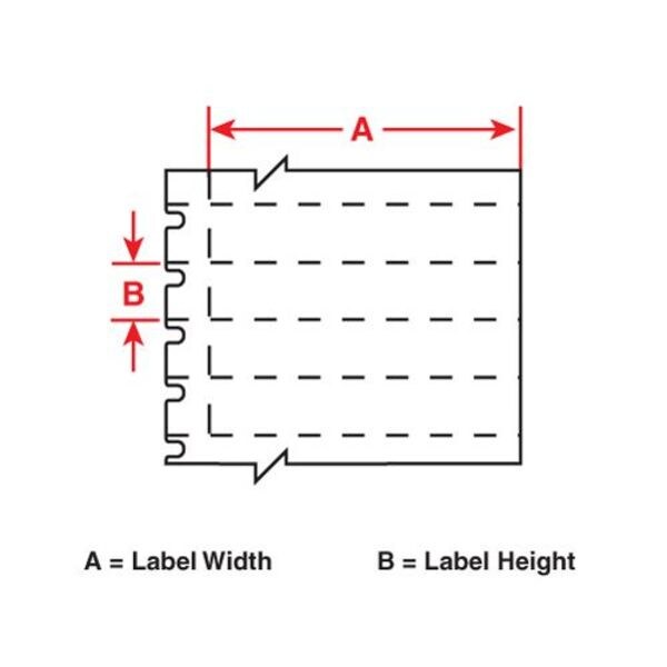 Brady White Polypropylene Wire Marker Tag - THT-150-412-1