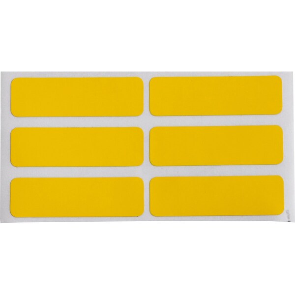 Brady Tedlar Polyvinylflouride Permanent Wire Mark Lbl 0.375in H x 1.25in W YL 5000/RL - B33-29-437YL