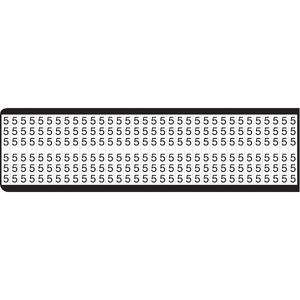 Panduit Wire Marker Card, .27" x 1.5", 67-99, PK25 - PCM-67-99
