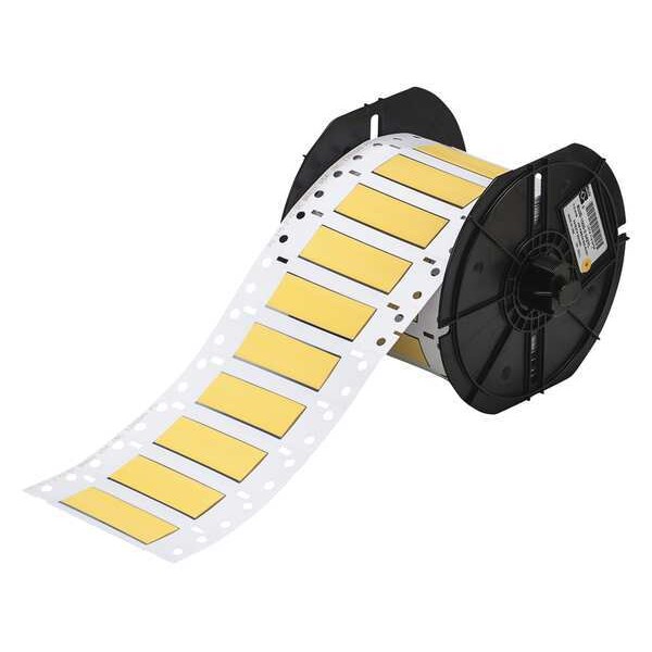 Brady 2" x 27/32" Yellow Wire Marking Sleeves, B33D-500-2-342YL - B33D-500-2-342YL