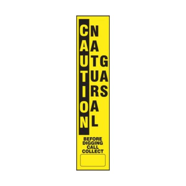 Accuform UTILITY LINEMARKING LABEL  FMK729RDG - FMK729RDG