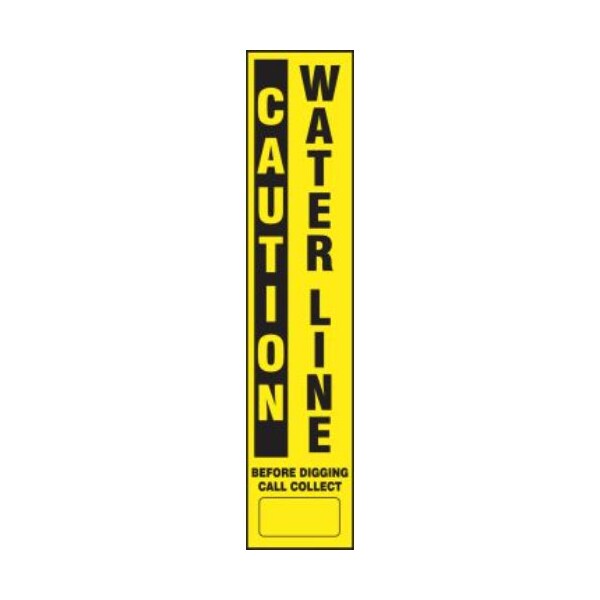 Accuform UTILITY LINEMARKING LABEL  FMK843GNF - FMK843GNF