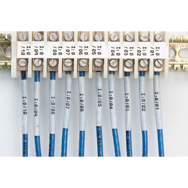 Brady 2" x 23/64" Yellow Wire Marker Sleeves, PermaSleeve(R) - B33D-125-2-344YL