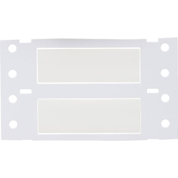Brady 1-31/32" x 5/8" White Wire Sleeve - 2HX-375-2-WT-J