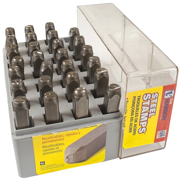 C.H. Hanson 3/8 in. Heavy Duty Letter Set - 21151