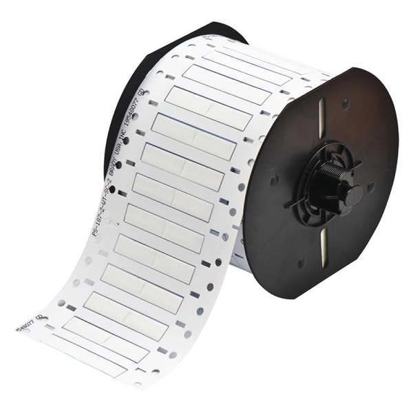Brady 1" x 21/64" White Wire Marking Sleeves, B33-187-2-342-2 - B33-187-2-342-2