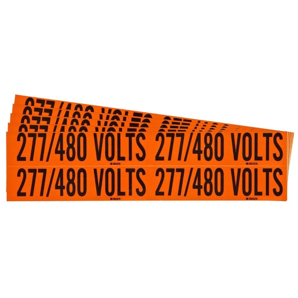 Brady Conduit and Voltage Sign and Labels, PK5 - 152358