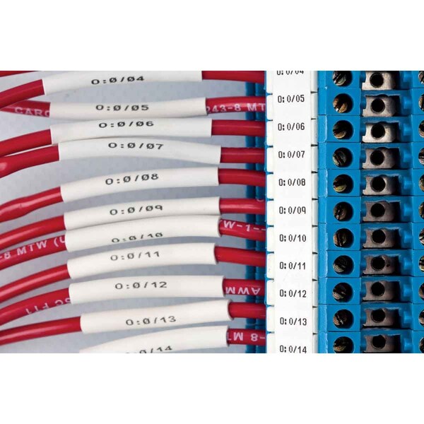 Brady 2" x 55/64" Yellow Wire Marker Sleeves, PermaSleeve(R) - B33D-500-2-344YL