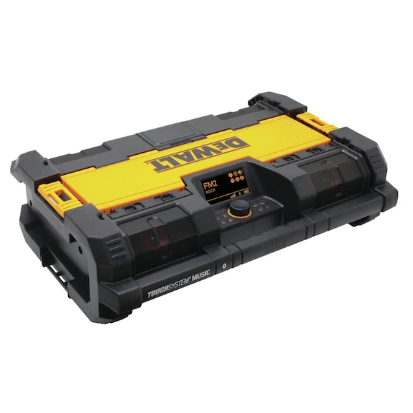 Stanley DeWalt ToughSystem 20 V Lithium-Ion Worksite Radio and Charger 1 pc - DWST08810