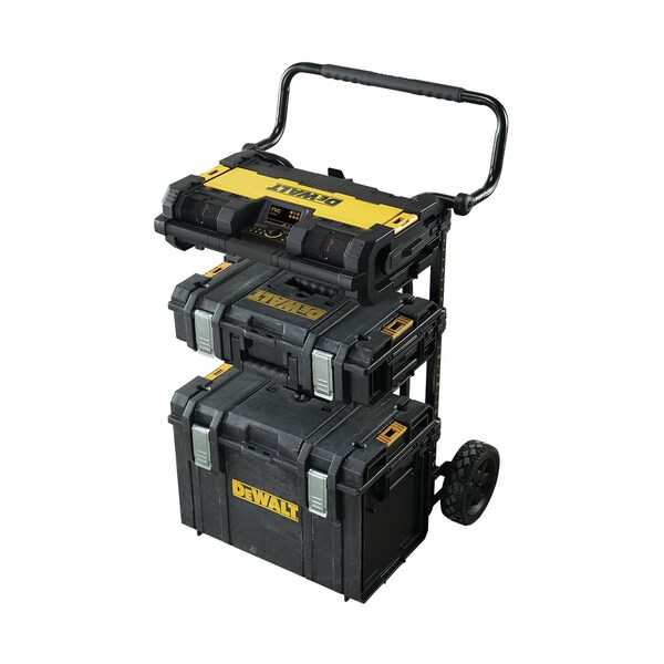 Stanley DeWalt ToughSystem 20 V Lithium-Ion Worksite Radio and Charger 1 pc - DWST08810