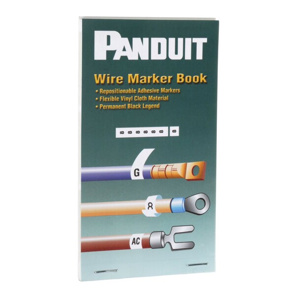 Panduit W Mrkr Bk, Vyl, 0-33a-C+-L1-L3t1-T3, 10pg - PCMB-16