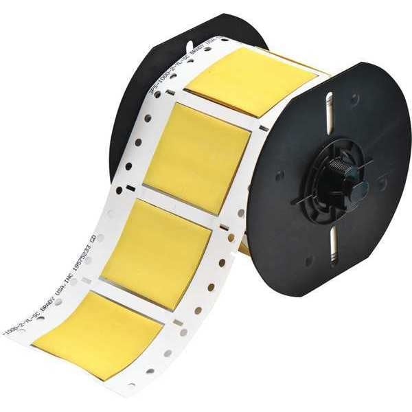 Brady 2" x 1-21/32" Yellow Wire Marking Sleeves, B33D-1000-2-342YL - B33D-1000-2-342YL