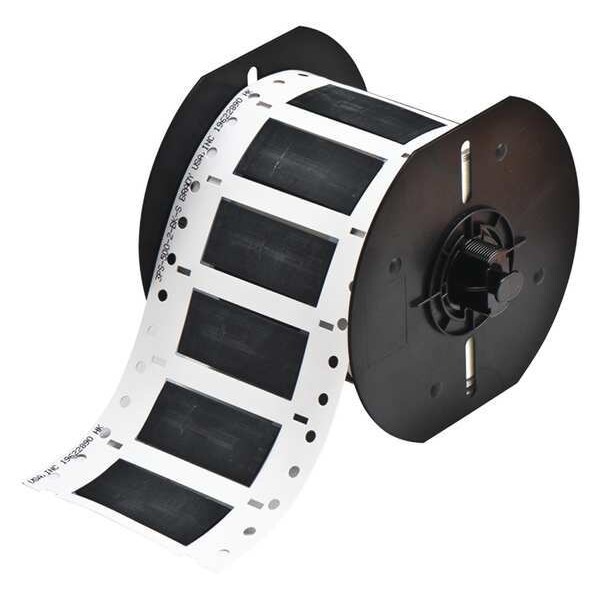 Brady 2" x 27/32" Black Wire Marking Sleeves, B33D-500-2-342BK - B33D-500-2-342BK