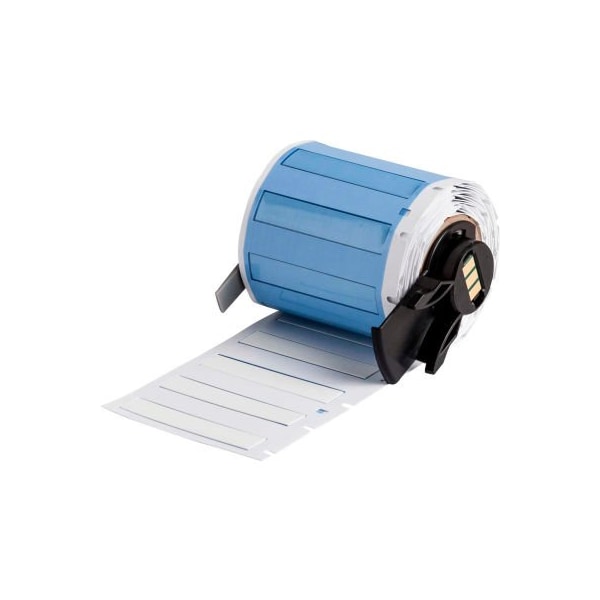 Brady Brady BMP71 TLS 2200 PermaSleeve Wire Marking Sleeves, 3-16"Dia X 1-3-4"W, White, PSPT-187-175-WT - PSPT-187-175-WT