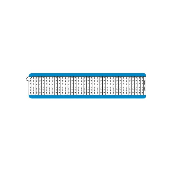 Panduit Pre-Printed WM Card, Vinyl Cloth, 0.36" - PCM-175-199