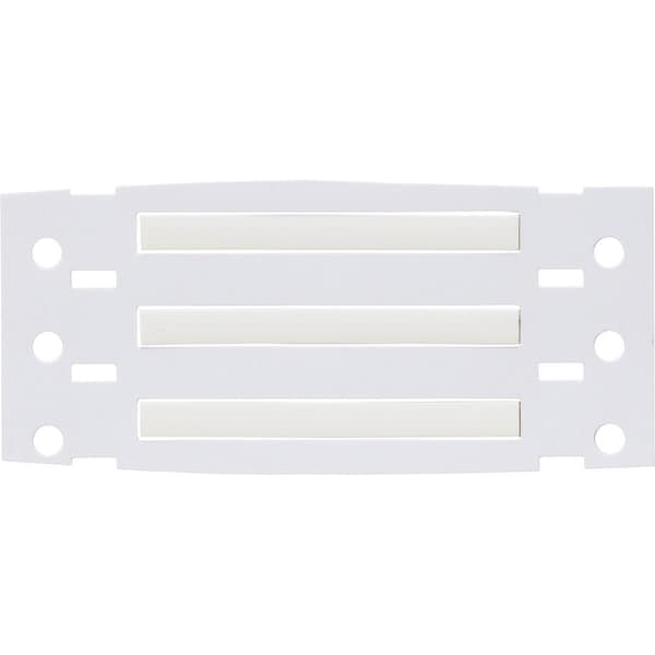 Brady PermaSleeve HX Heat Shrink Double Sided Wire Marking Sleeves, 0.094 in. Dia x 2.3 in. W, White - 2HX-094-2.3-WT