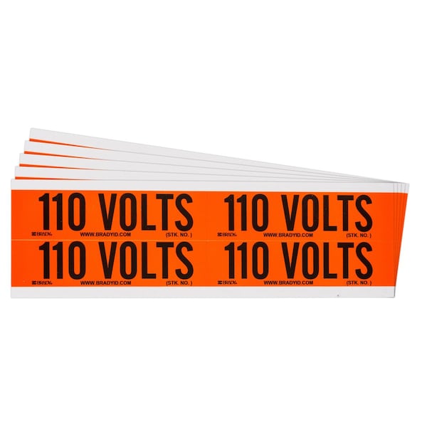 Brady Conduit and Voltage Sign and Labels, PK5 - 152347
